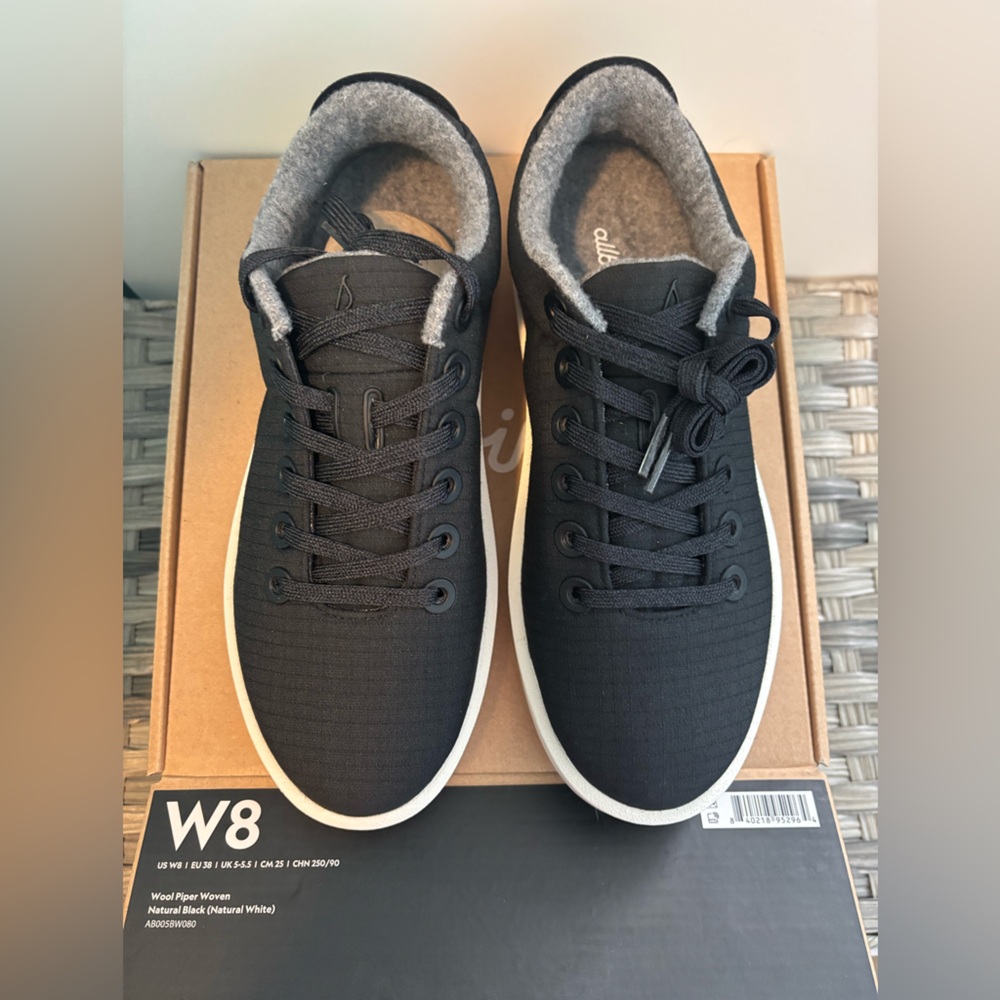 Allbirds women’s black sneakers new